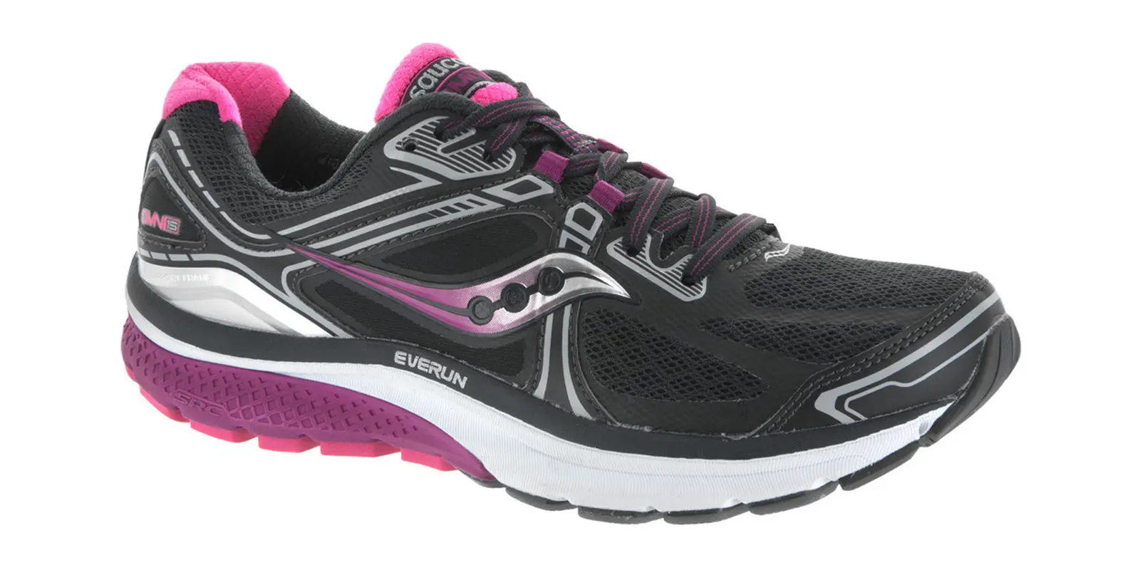 Saucony Omni 15 in Grey / Purple / Pink