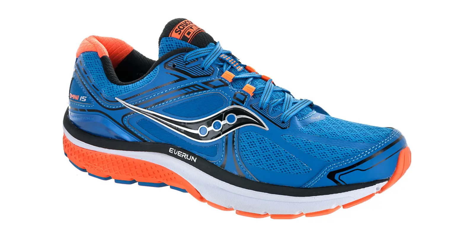 Saucony Omni 15 in Blue / Orange / Black