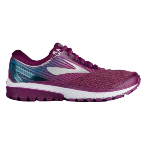 Brooks Ghost 10 in Purple / Pink / Teal