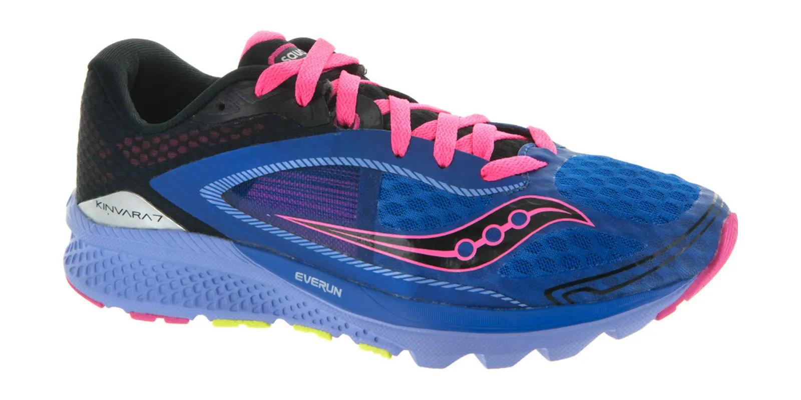 Saucony Kinvara 7 in Purple / Black / Pink