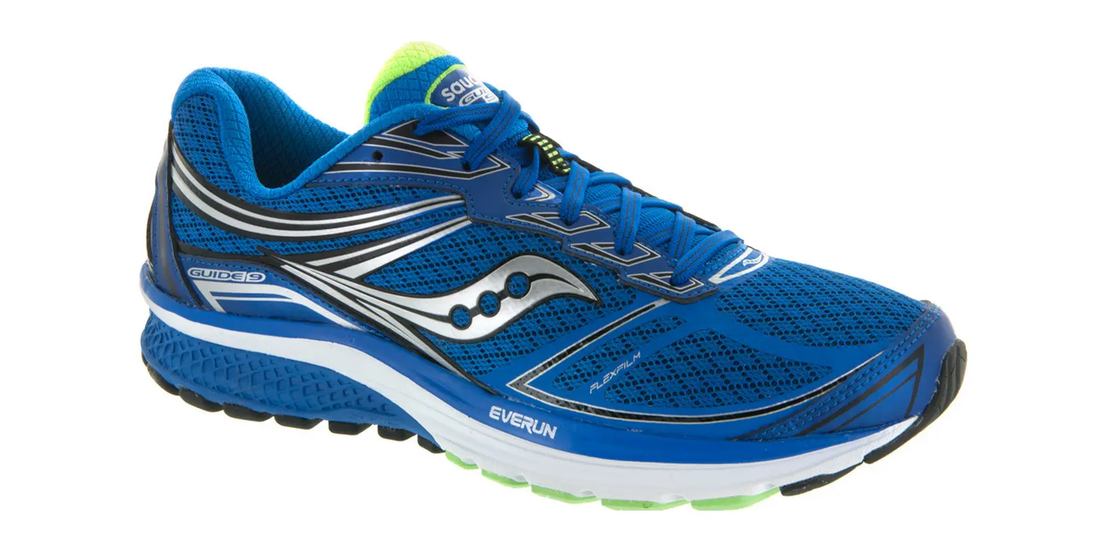 Saucony Guide 9 in Blueslimeblack
