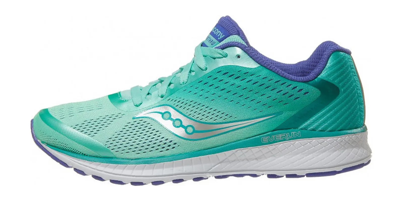 Saucony Breakthru 4 in Aqua / Violet