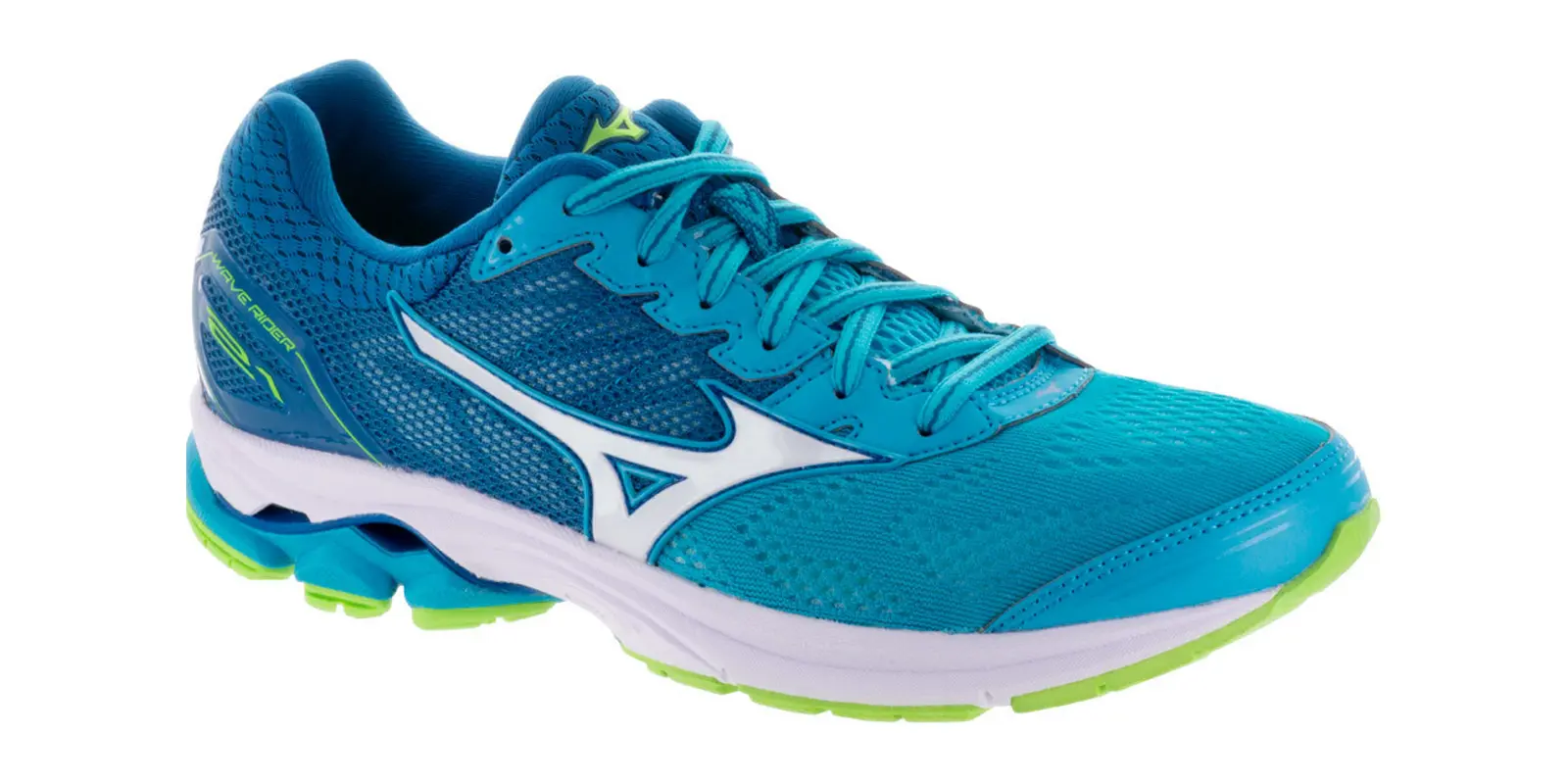 Mizuno Wave Rider 21 in Peacock