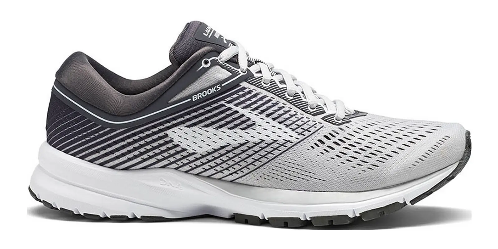 Brooks Launch 5 in Grey / White