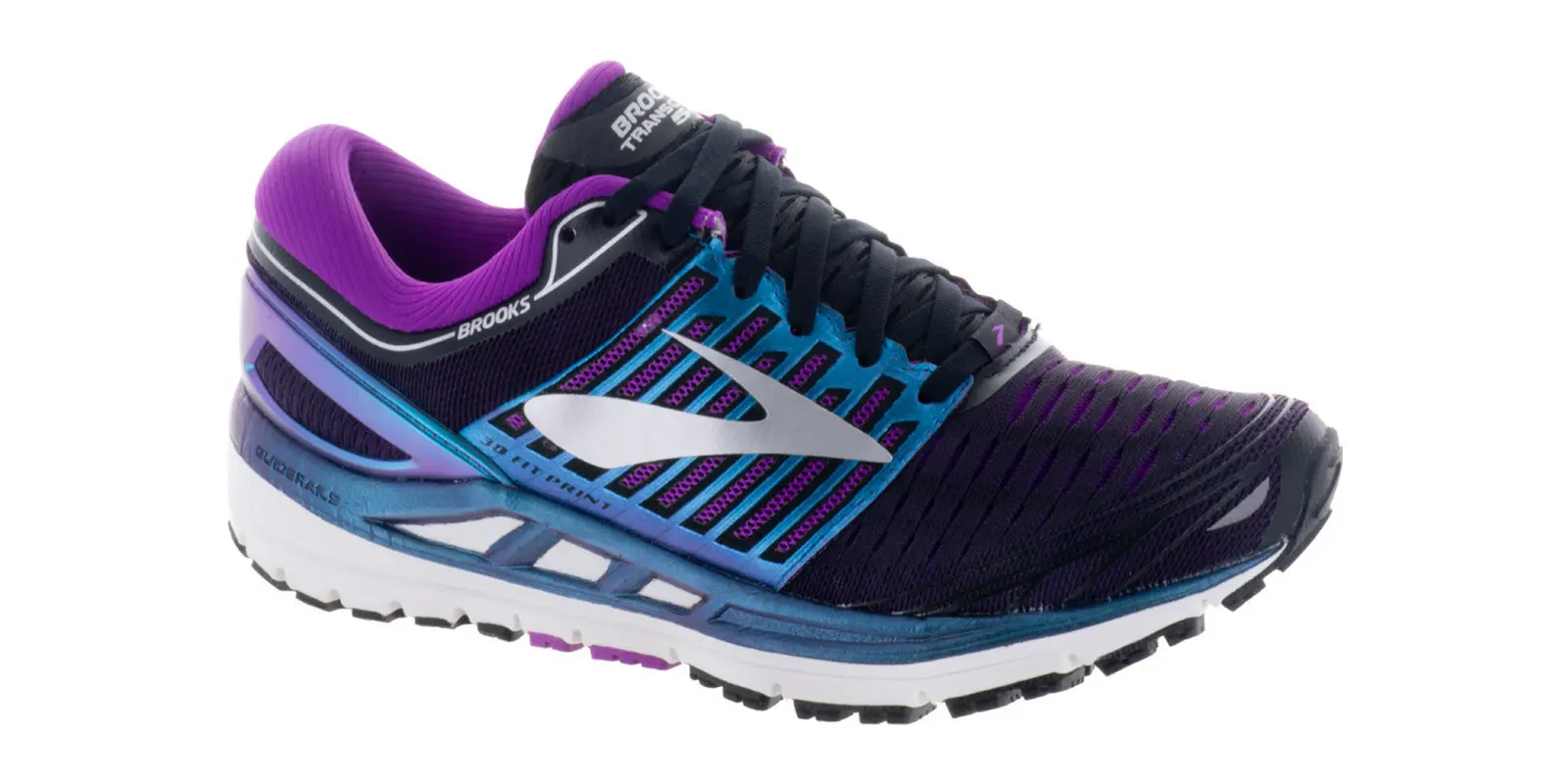 Brooks Transcend 5 in Black / Purple / Multi