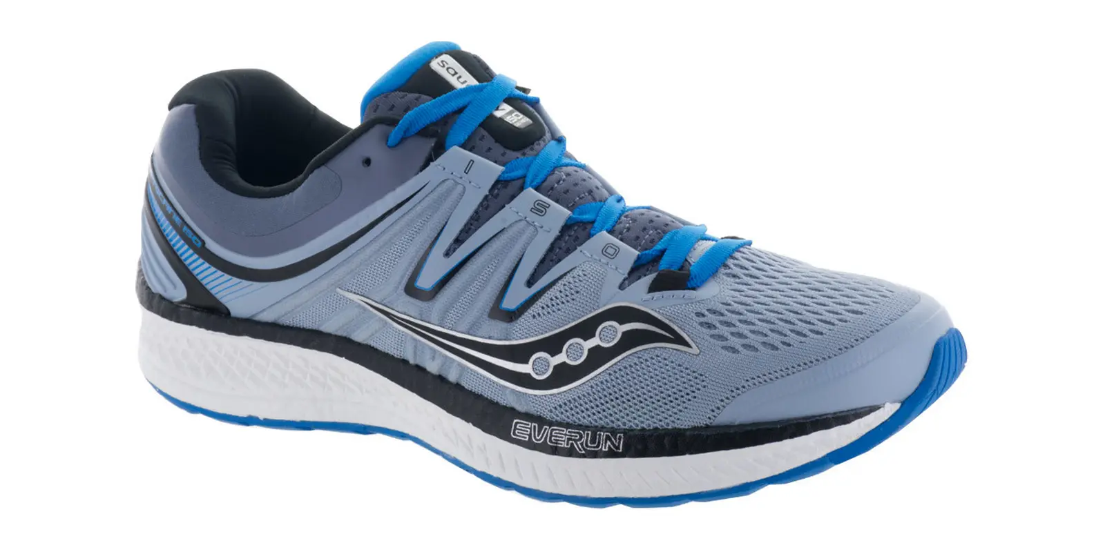 Saucony Hurricane ISO 4 in Grey / Blue / Black
