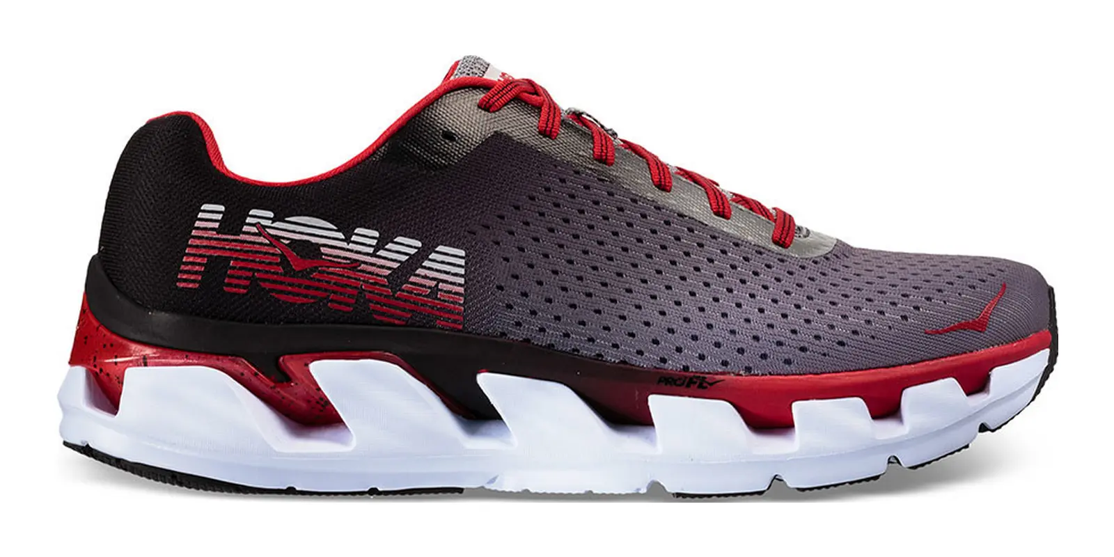 HOKA Elevon in Black / Red