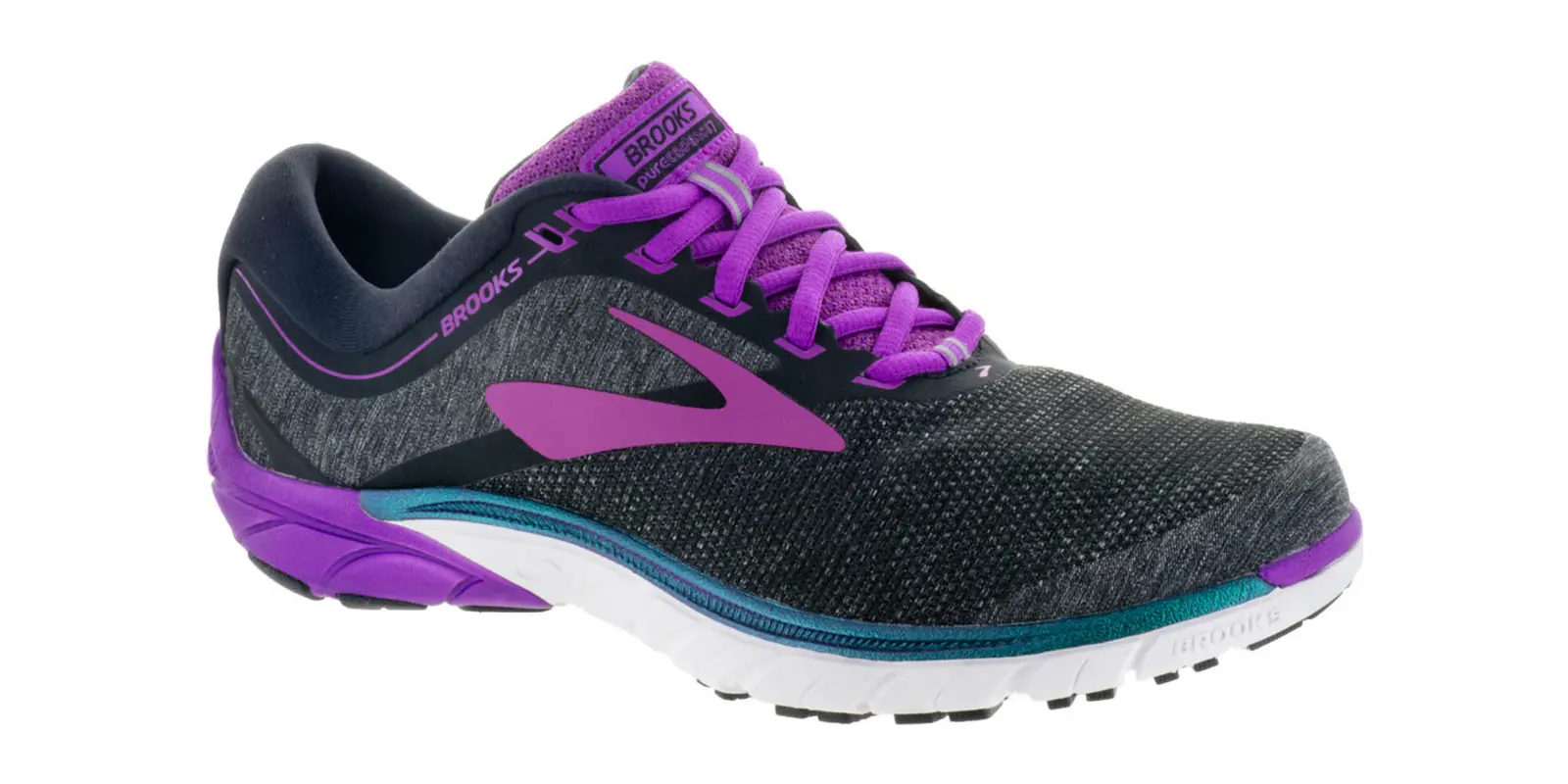 Brooks PureCadence 7 in Black / Purple / Multi