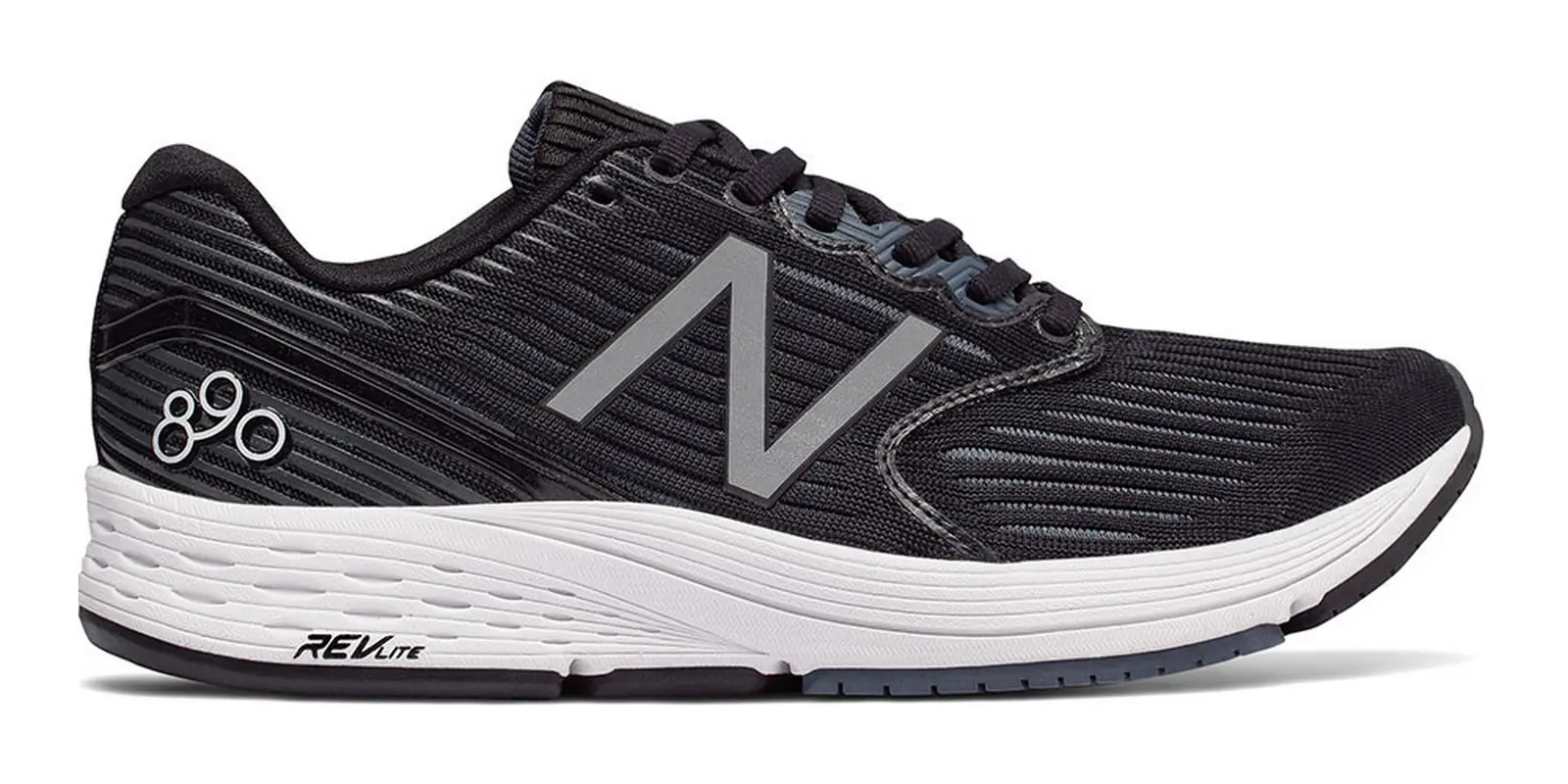 New Balance 890 v6 in Black / White