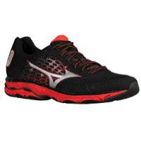 Mizuno Wave Inspire 11 in Blackorangecomsilver