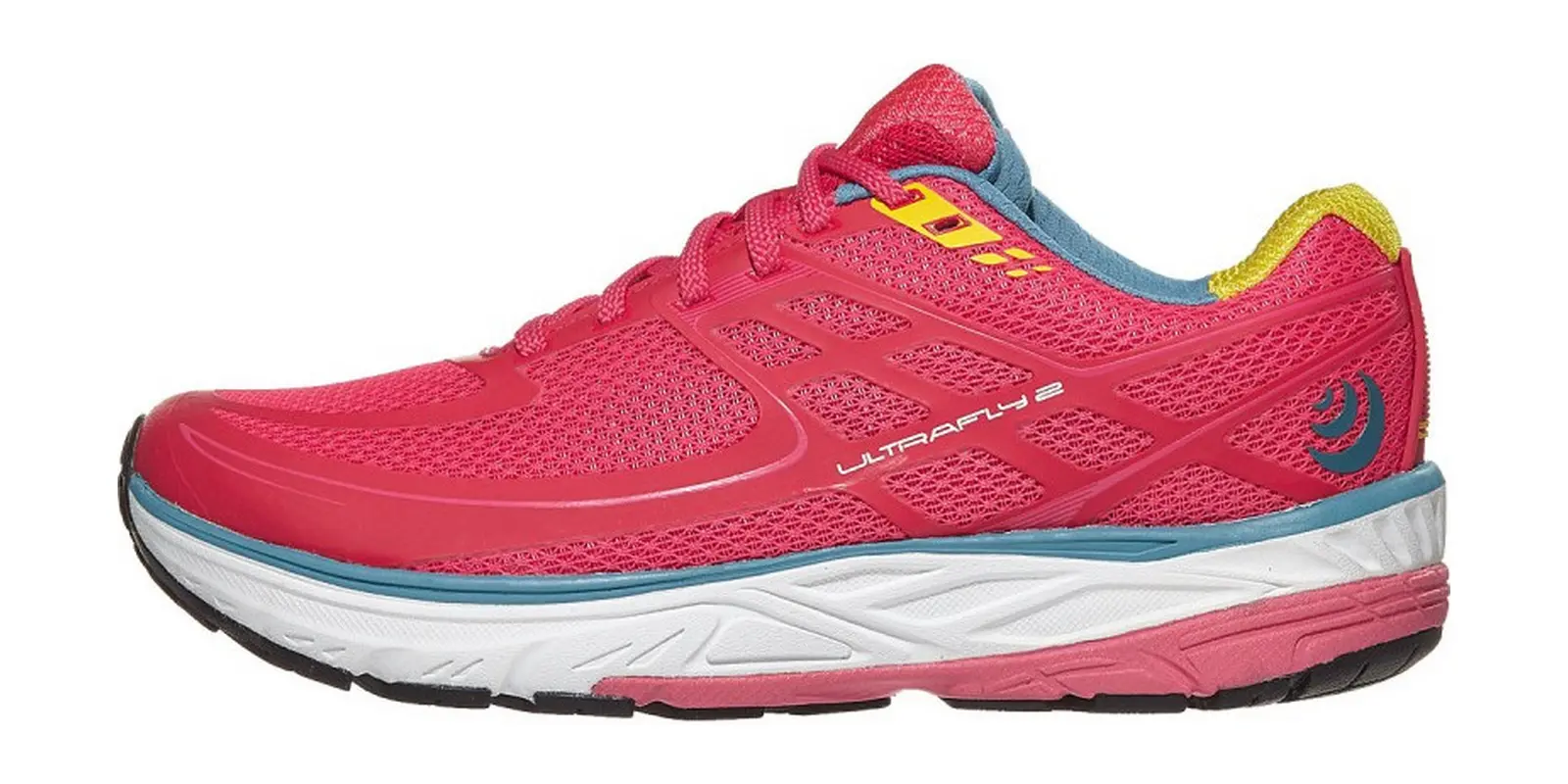 Topo Athletic UltraFly 2 in Pink / Yellow