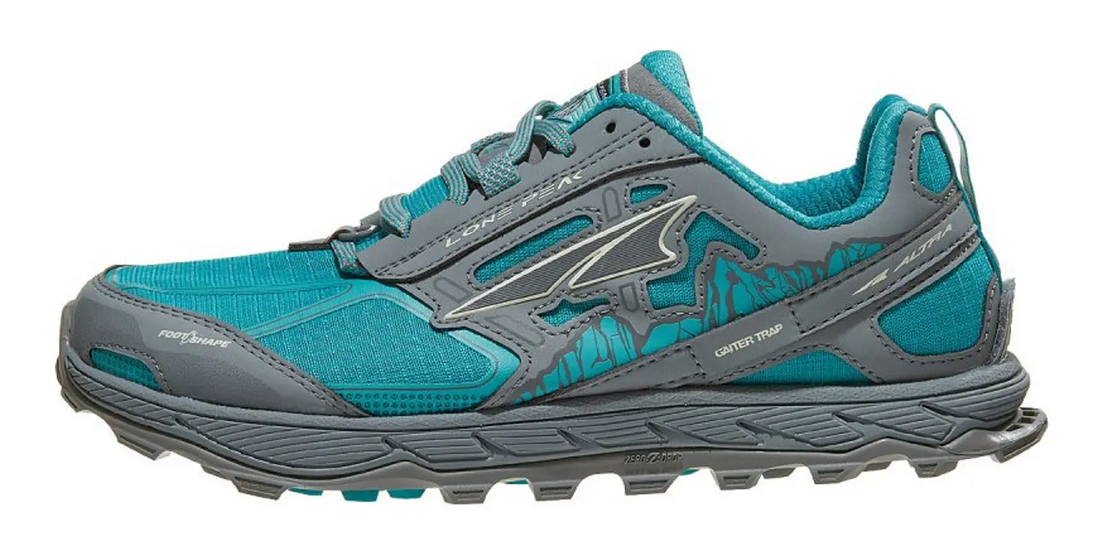 Altra Lone Peak 4.0 in Teal / Grey