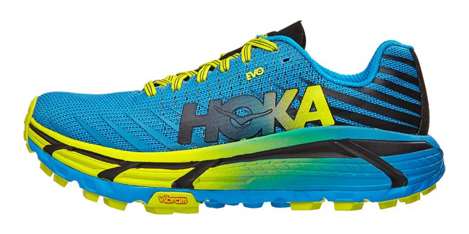 HOKA Evo Mafate in Cyancitrus