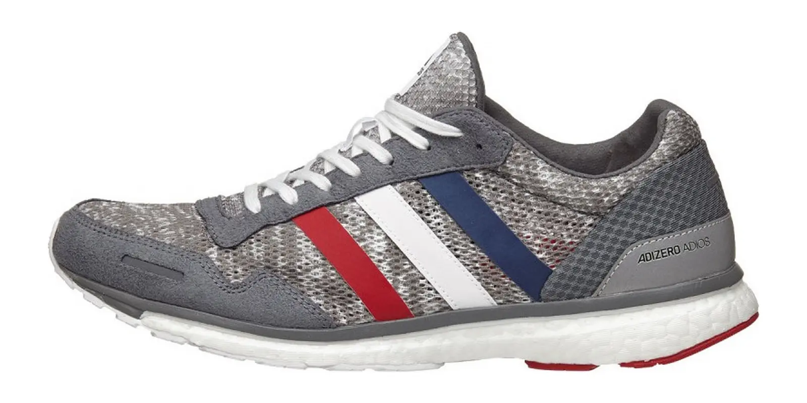adidas adizero adios Aktiv in Grey / White