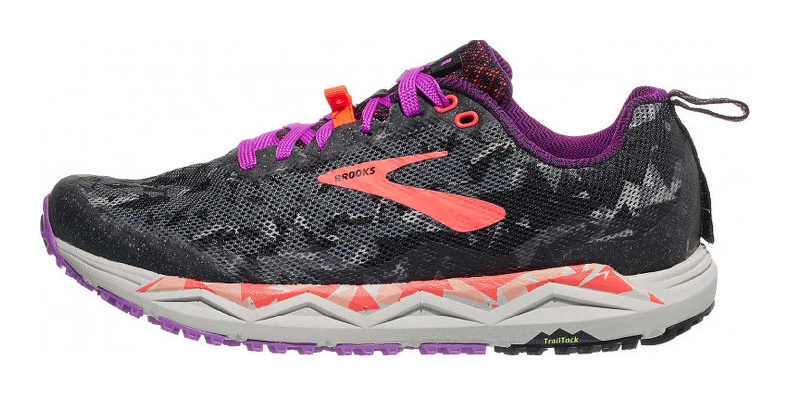 Brooks Caldera 3 in Black / Purple / Coral