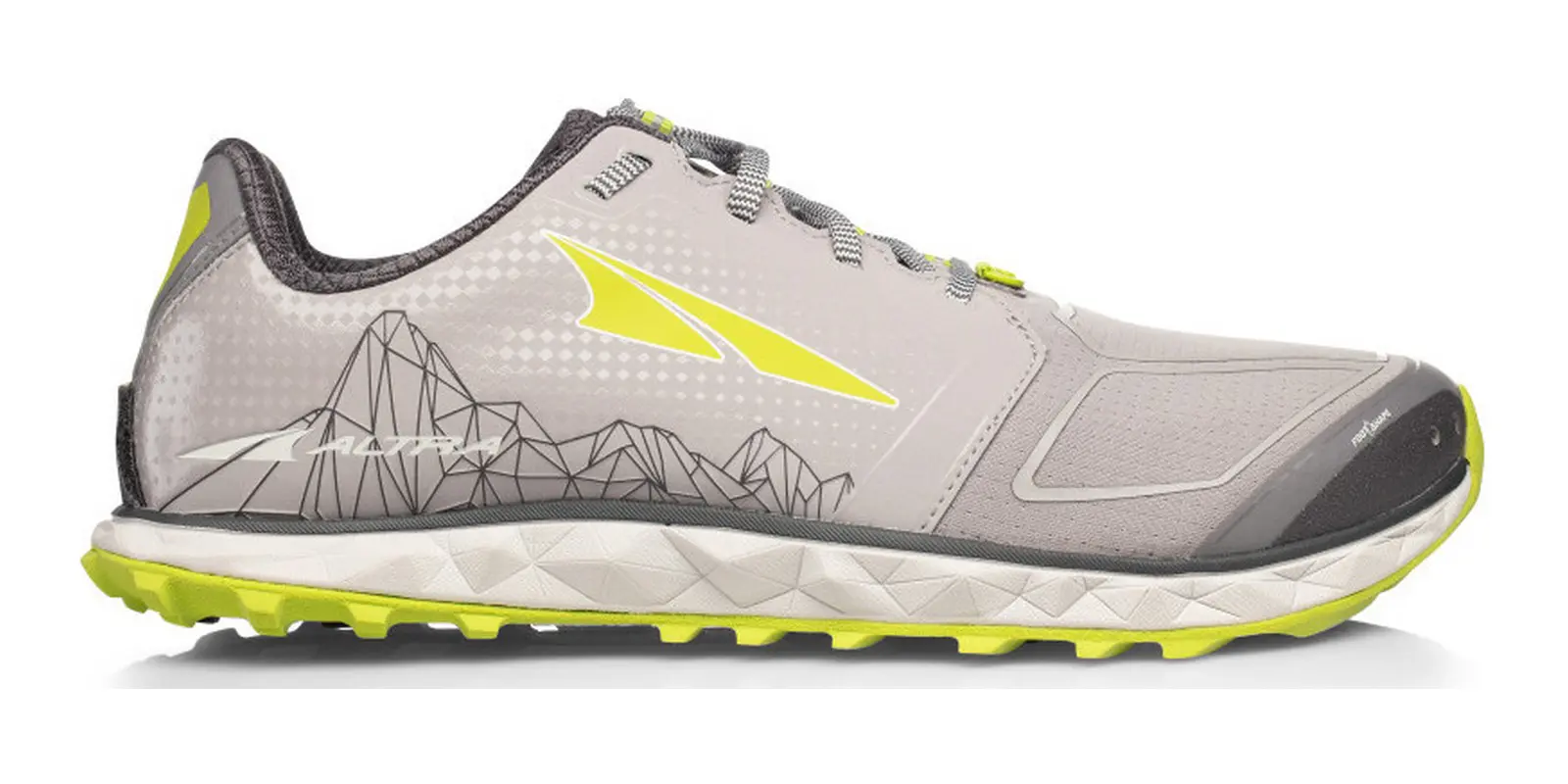 Altra Superior 4.0 in Grey / Lime