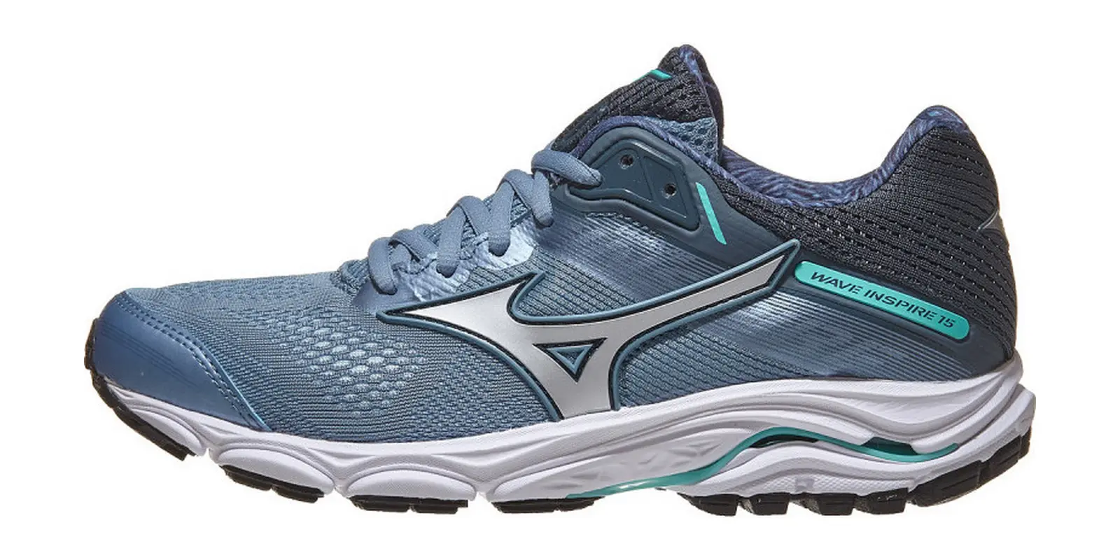 Mizuno Wave Inspire 15 in Citadelsilver