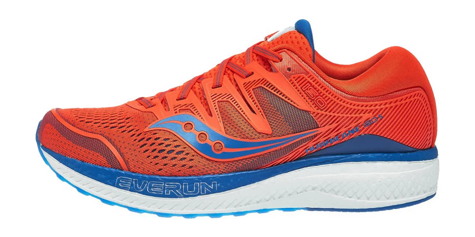Saucony Hurricane ISO 5 in Navy / Citron
