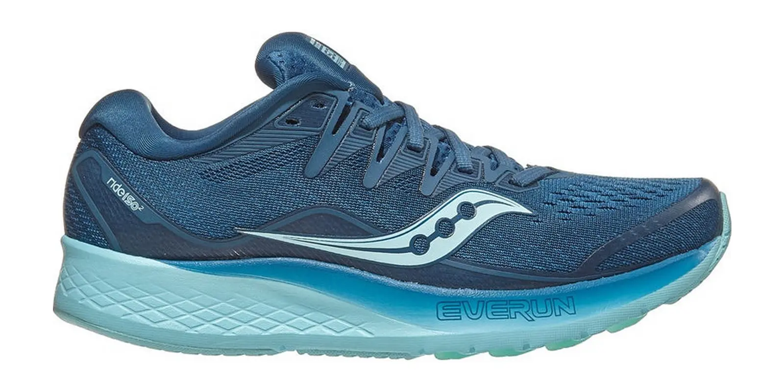 Saucony Ride ISO 2 in Blue / Aqua
