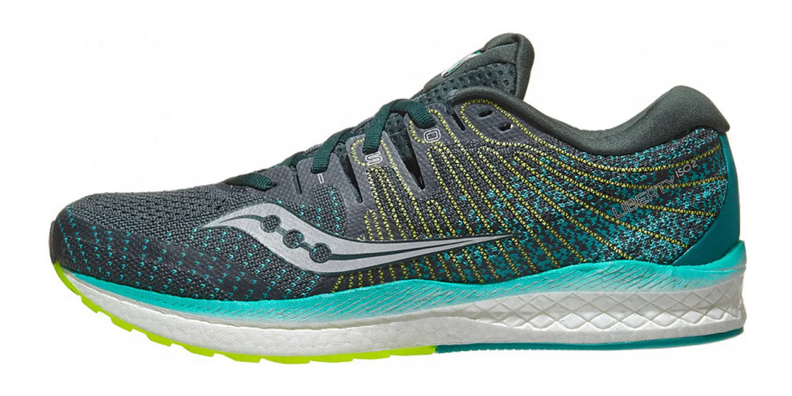Saucony Liberty ISO 2 in Green / Teal