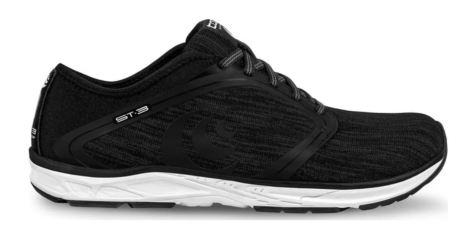 Topo Athletic ST-3 in Black / Grey