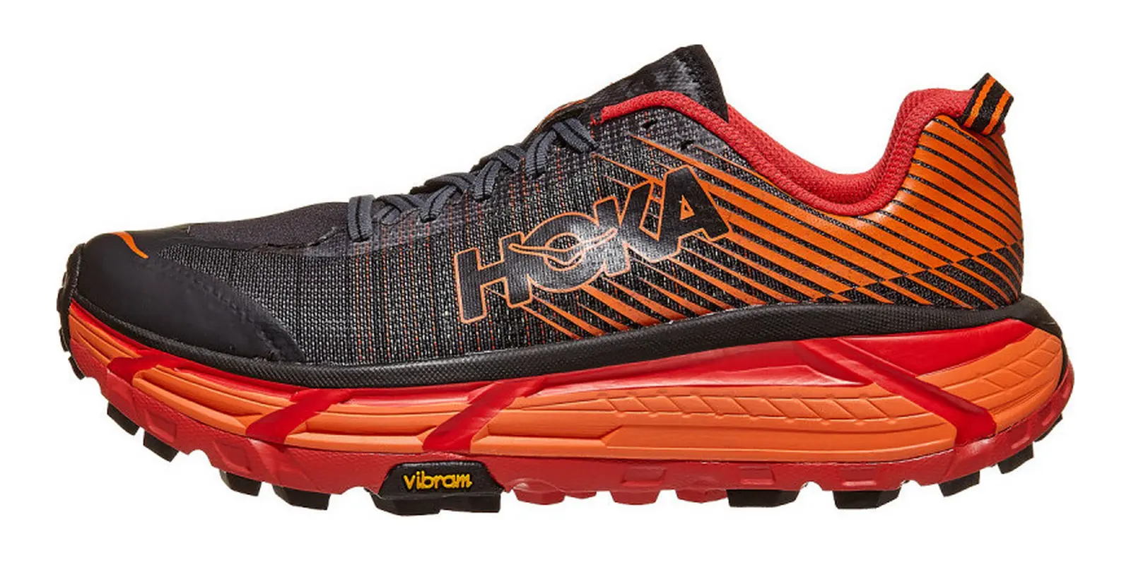 HOKA Evo Mafate 2 in Blackpoppy