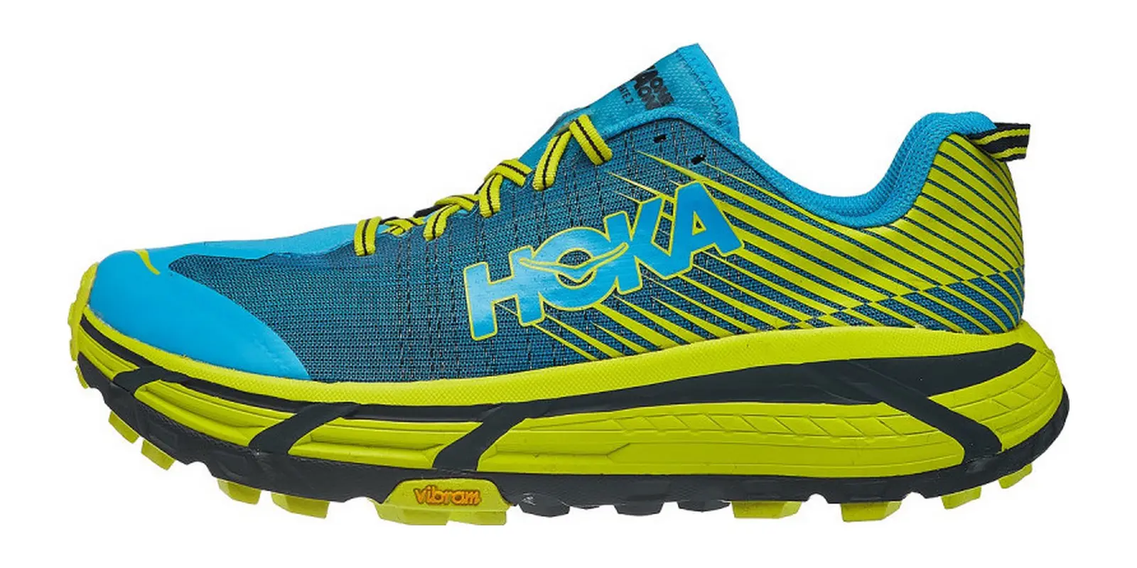 HOKA Evo Mafate 2 in Cyancitrus