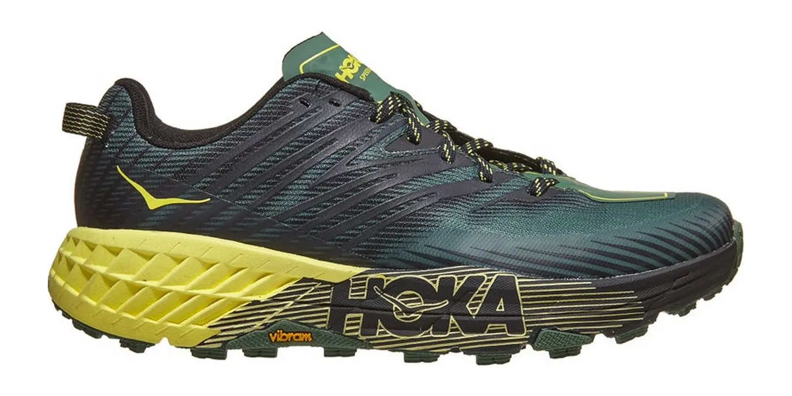 HOKA Speedgoat 4 in Gold