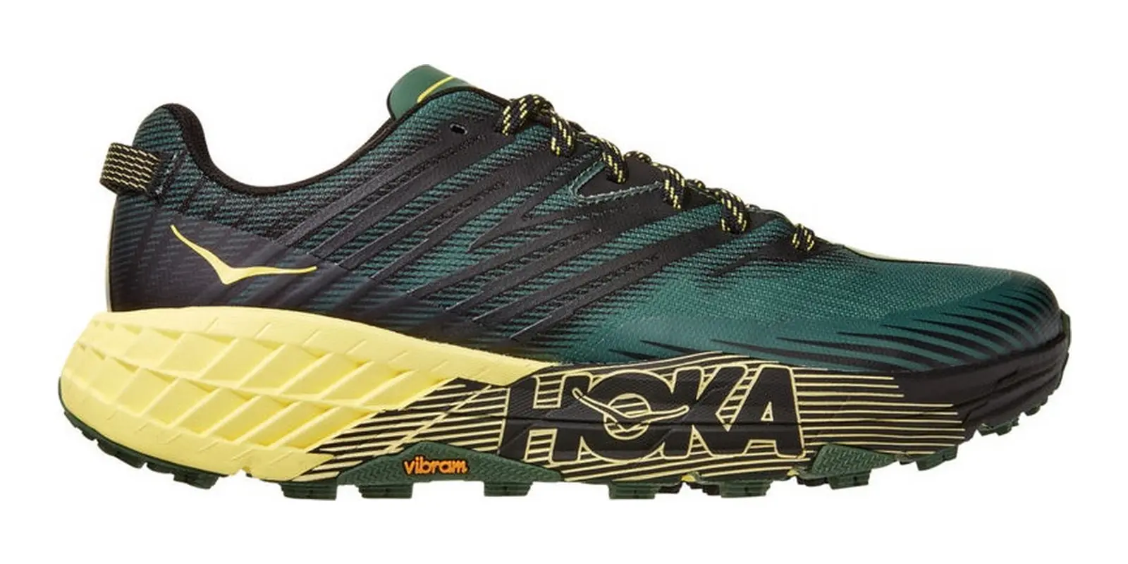 HOKA Speedgoat 4 in Myrtlelimelight