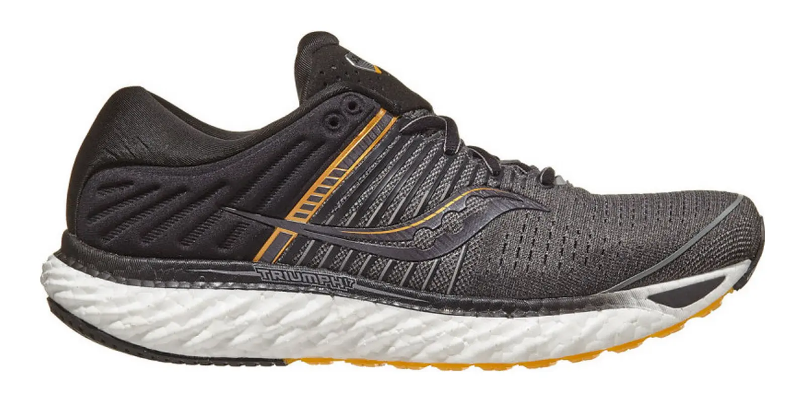 Saucony Triumph 17 in Grey / Black