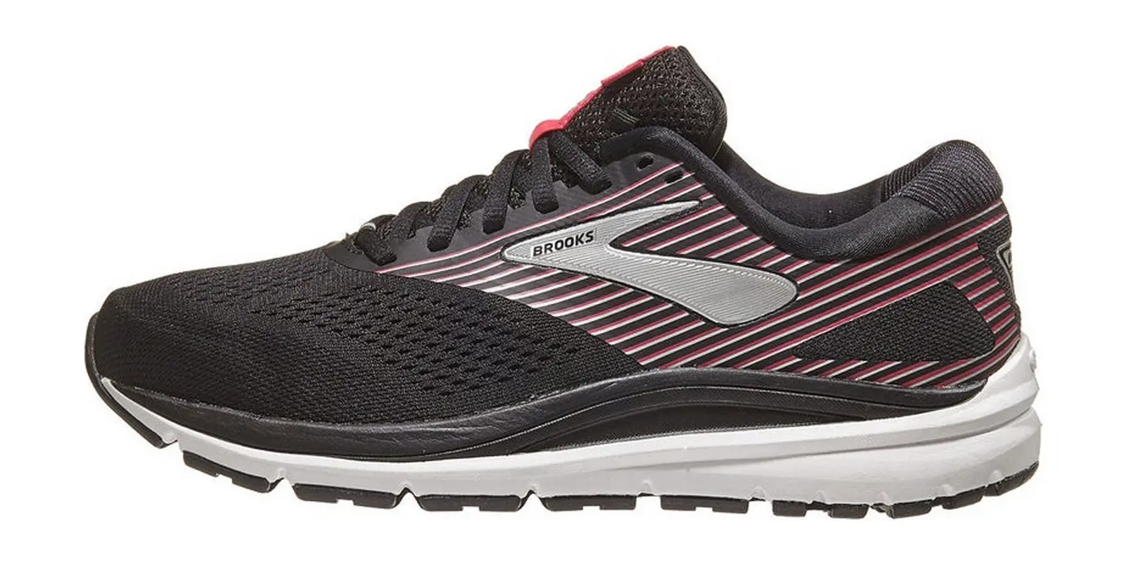 Brooks Addiction 14 in Black / Pink / Silver