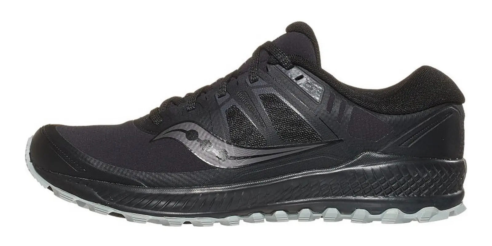 Saucony Peregrine ICE+ in Black / Grey