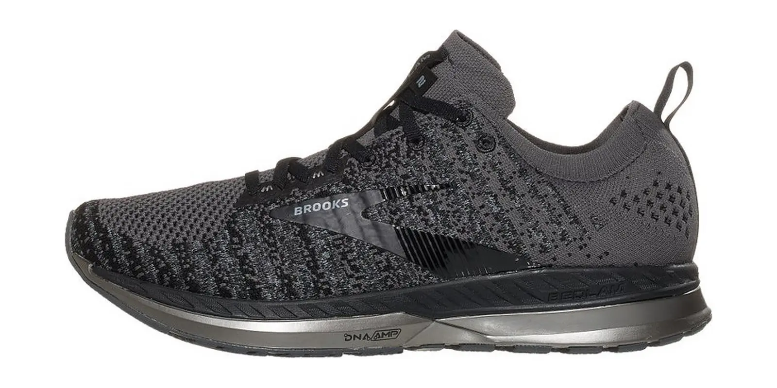 Brooks Bedlam 2 in Ebony / Black / Grey