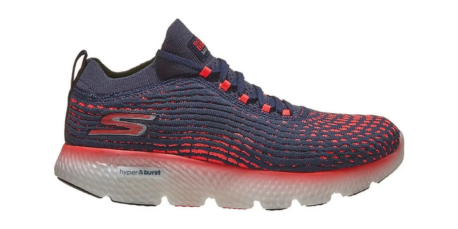 Skechers GOrun MaxRoad 4 Hyper in Navy / Pink