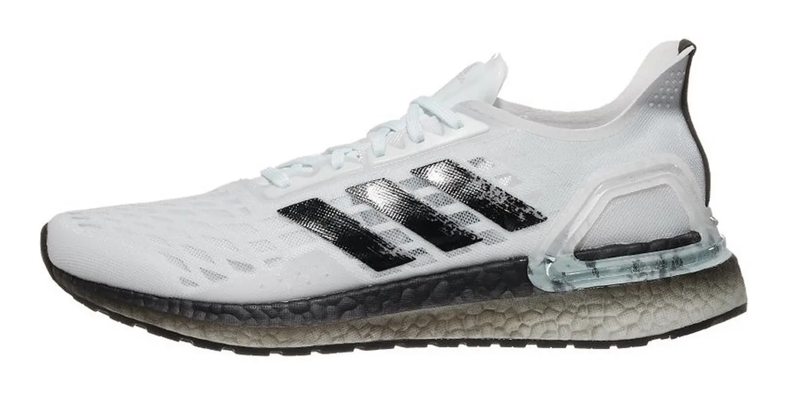 adidas Ultra Boost PB in White / Black / Grey
