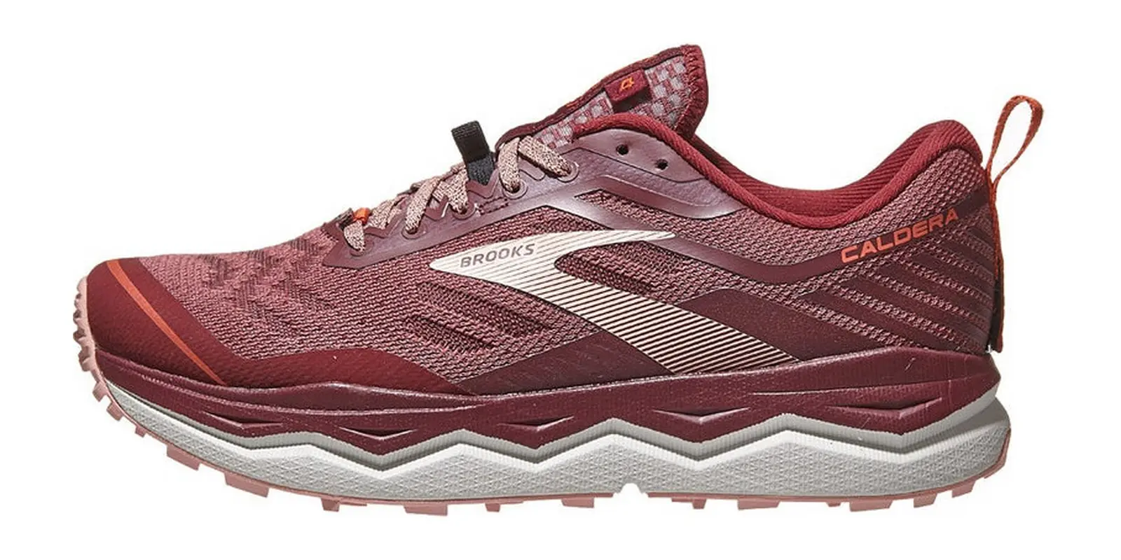 Brooks Caldera 4 in Zinfandelnocturnecoral