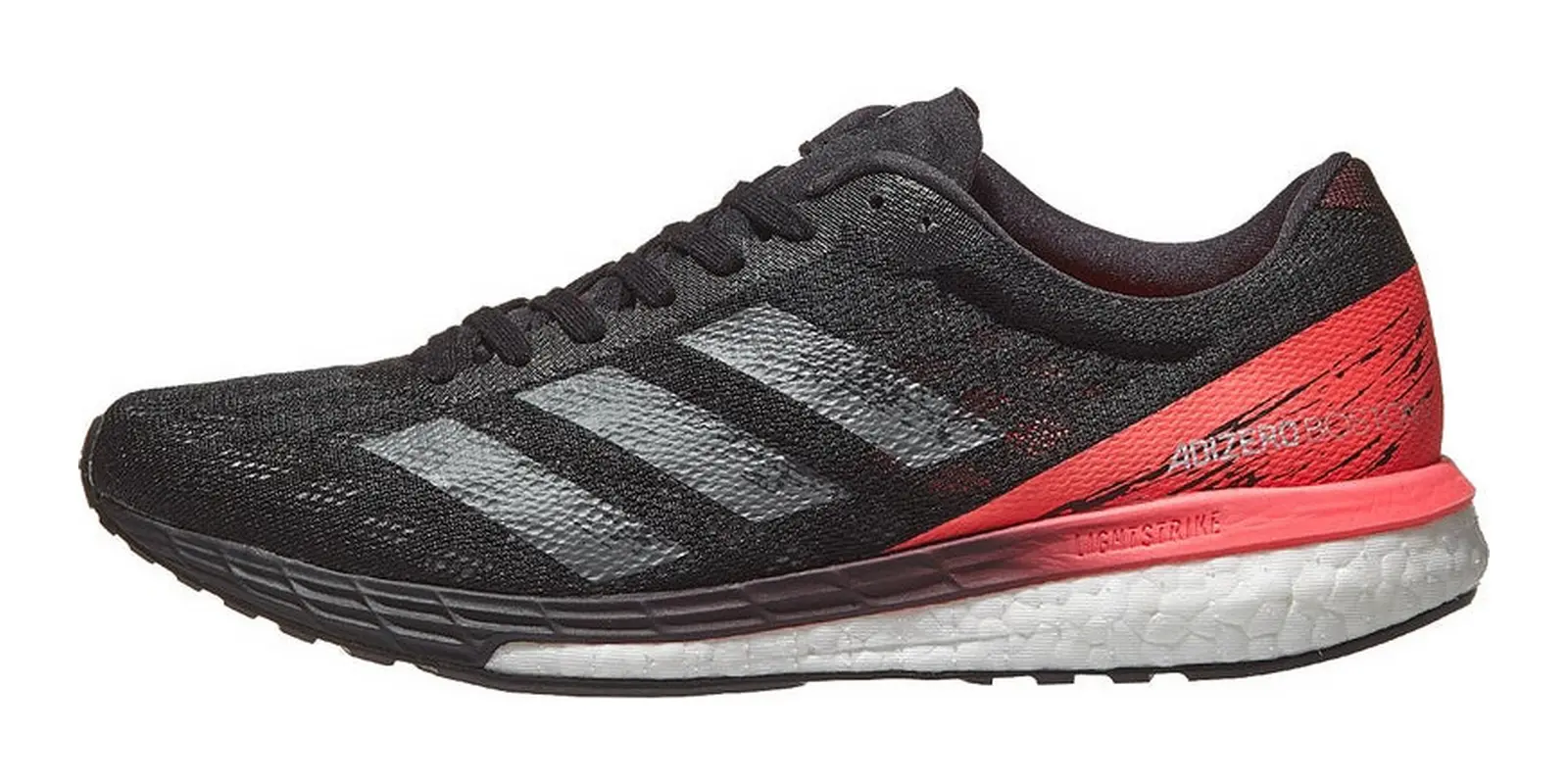 adidas adizero Boston 9 in Black / Grey / Pink