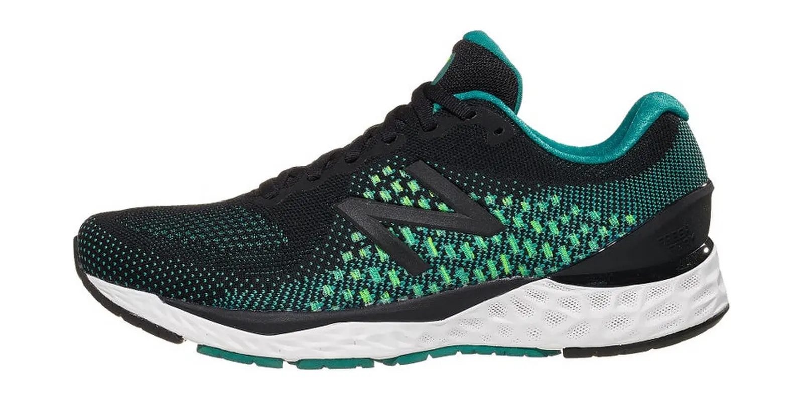 New Balance Fresh Foam 880 v10 in Black / Teal