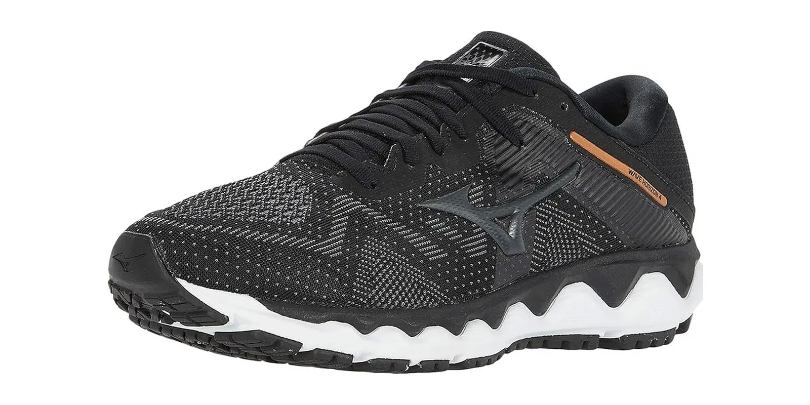 Mizuno Wave Horizon 4 in Black / Dark