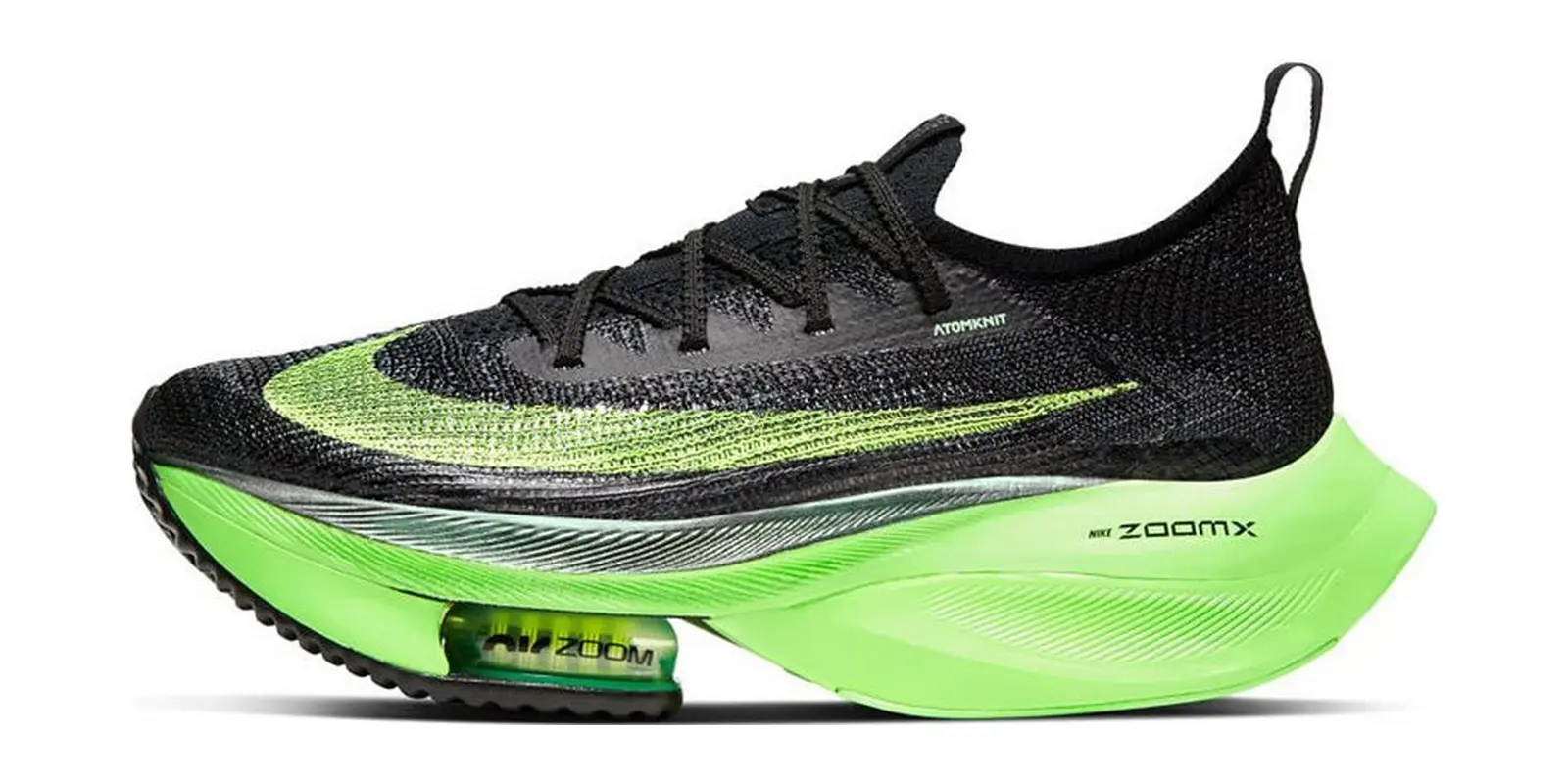Nike Zoom Alphafly Next% in Blue / Black / Lime