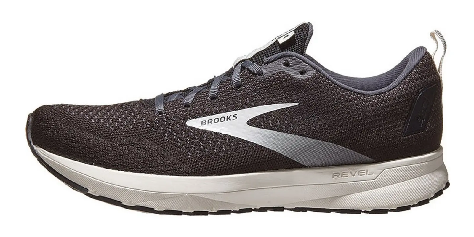 Brooks Revel 4 in Black / Oyster / Silver