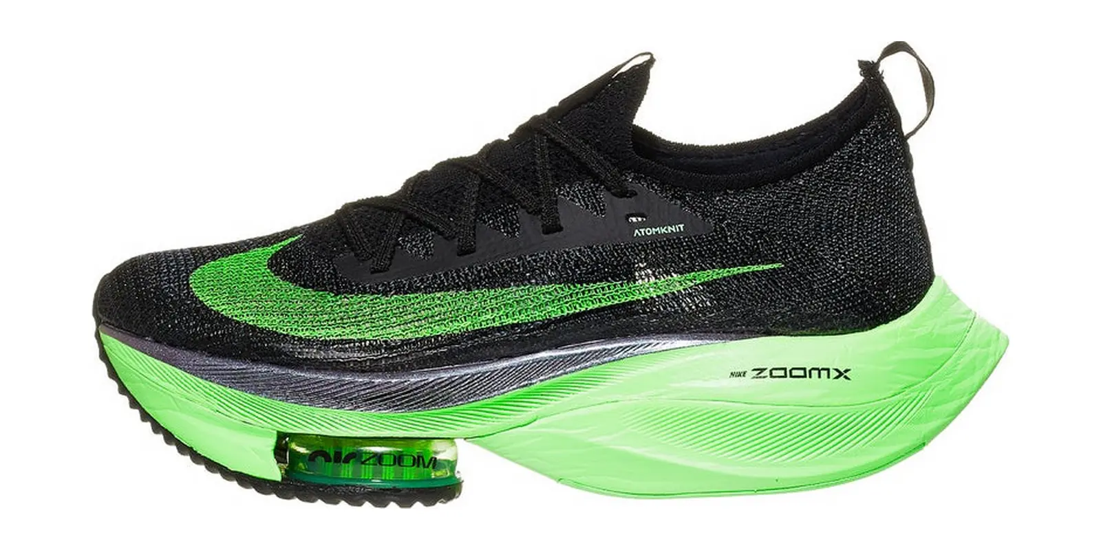 Nike Zoom Alphafly Next% in Blue / Black / Lime