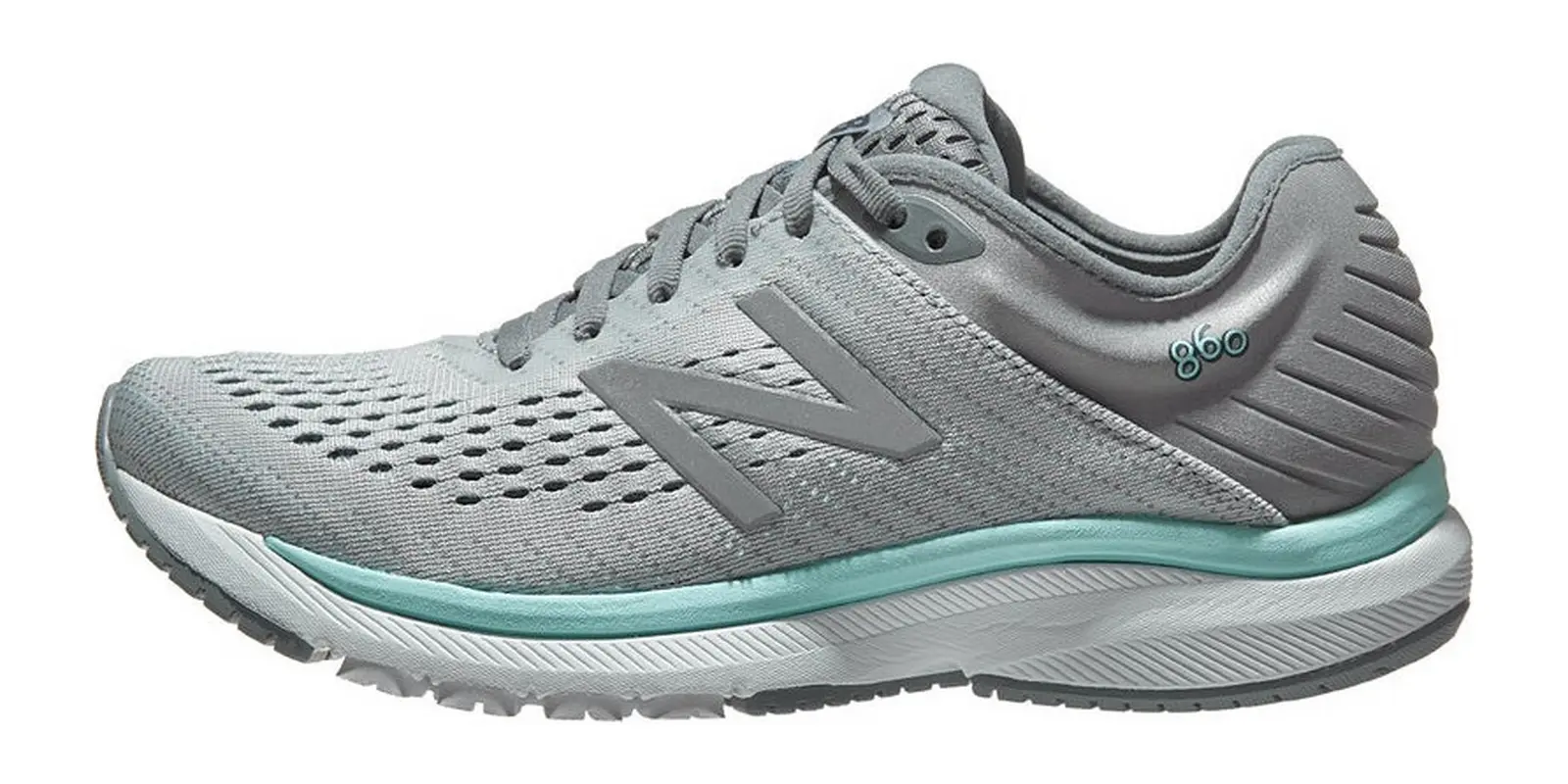 New Balance 860 v10 in Steelaluminumree