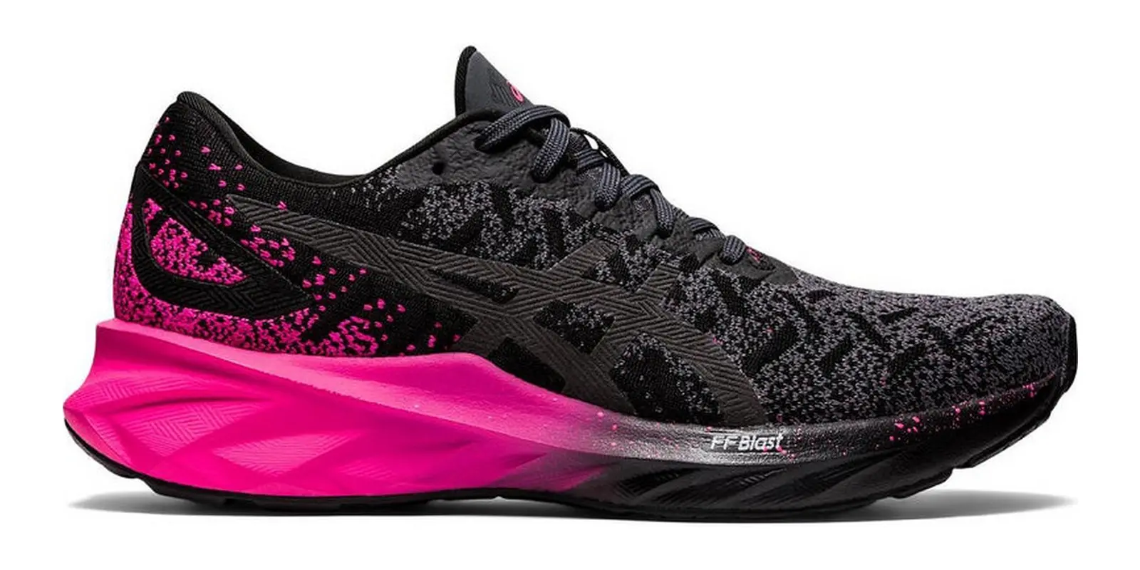 ASICS Dynablast in Black / Pink