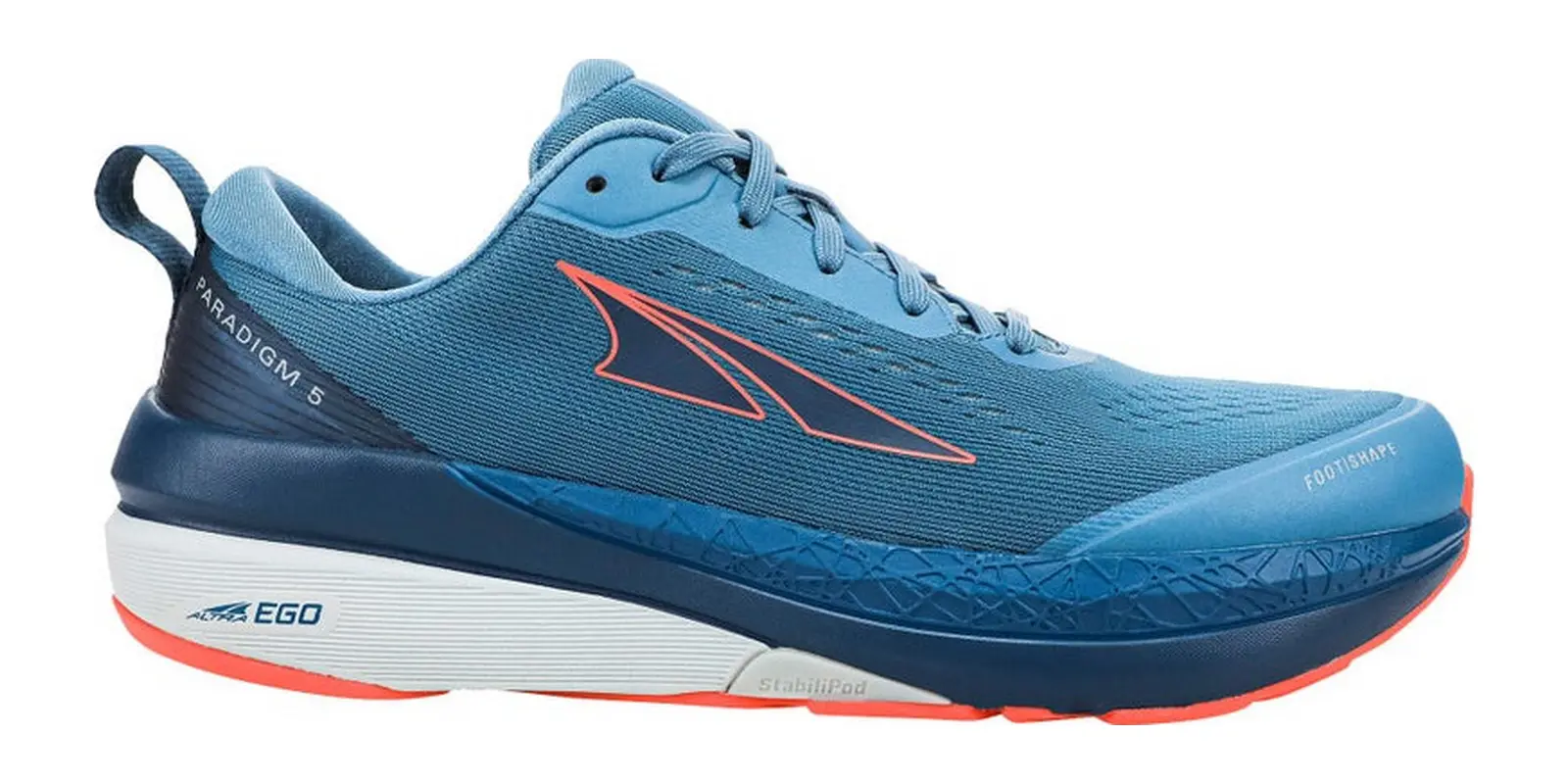 Altra Paradigm 5.0 in Blue / Coral