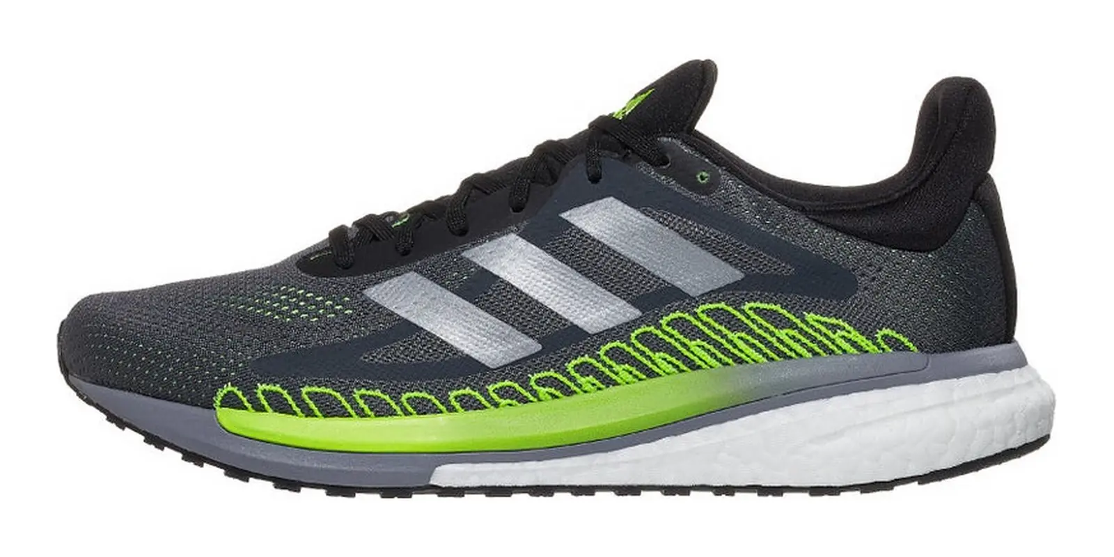adidas Solar Glide ST 3 in Grey / Silver / Green