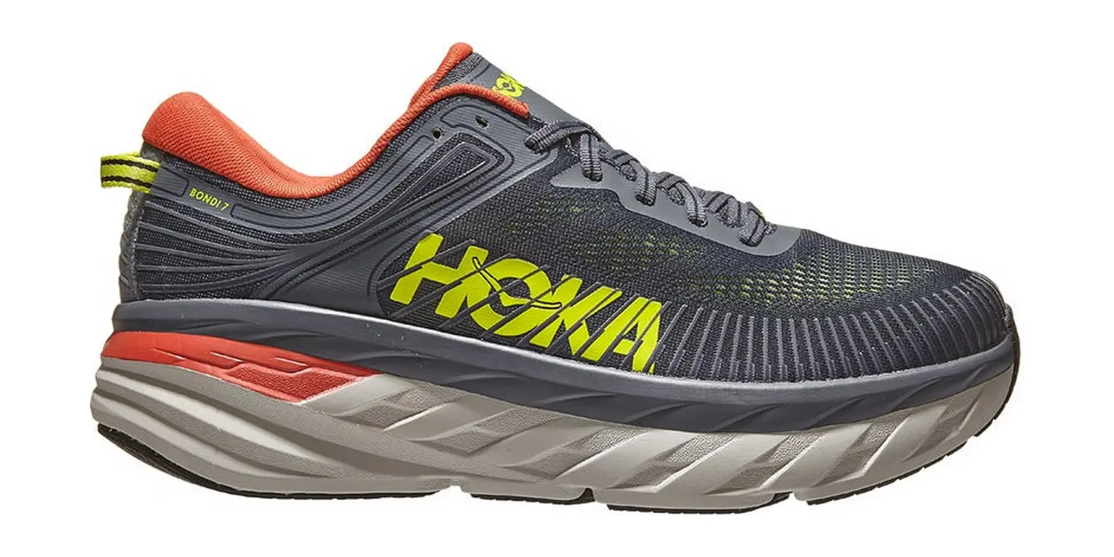 HOKA Bondi 7 in Turbulencechili