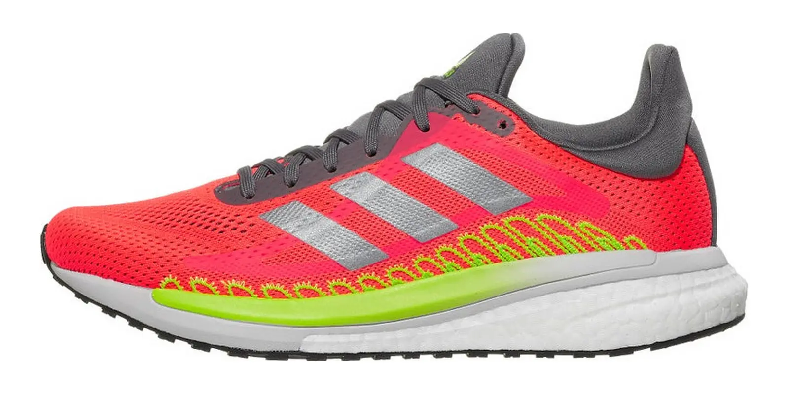 adidas Solar Glide ST 3 in Pink / Silver / Green