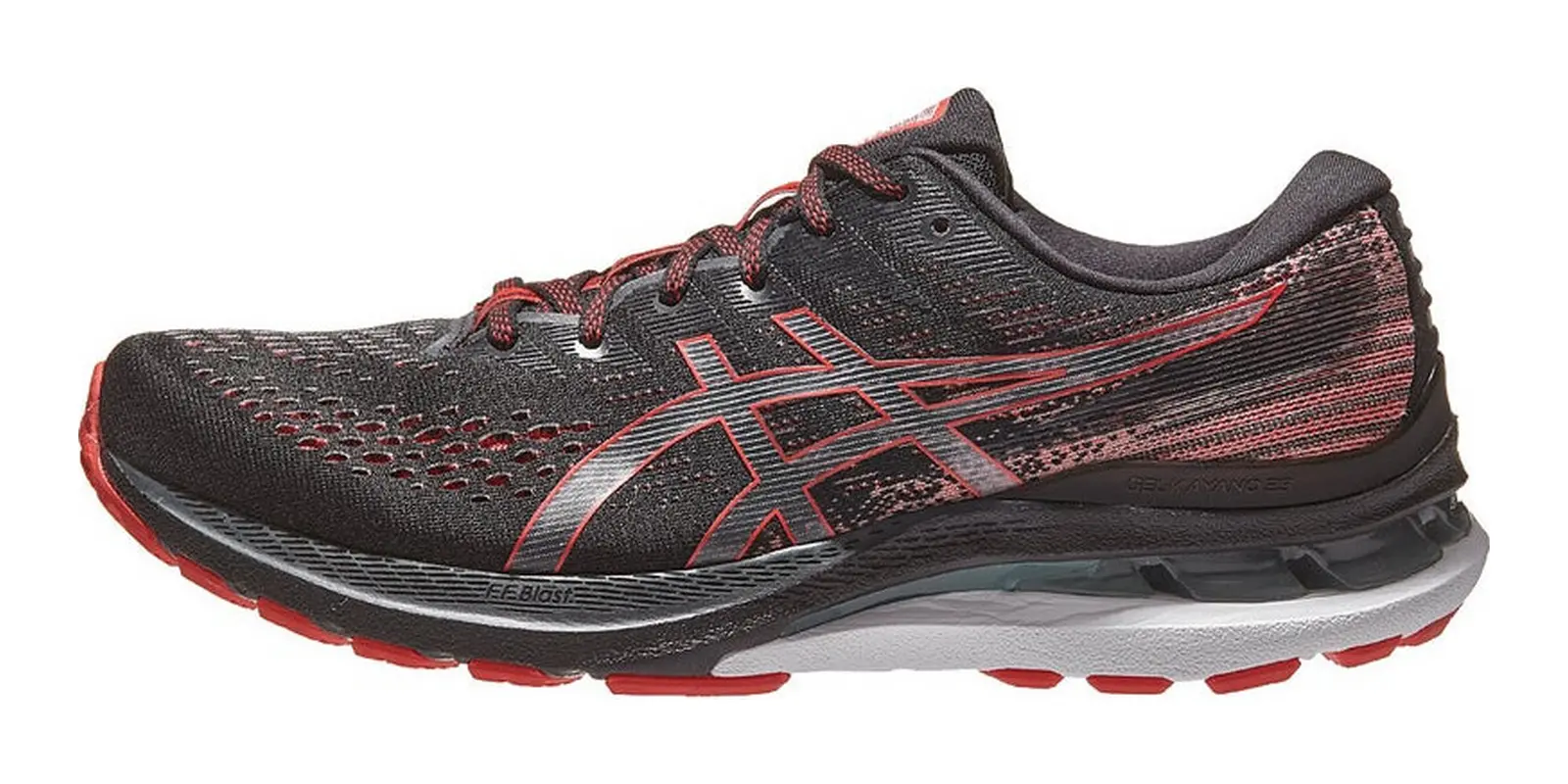 ASICS GEL-Kayano 28 in Black / Electric
