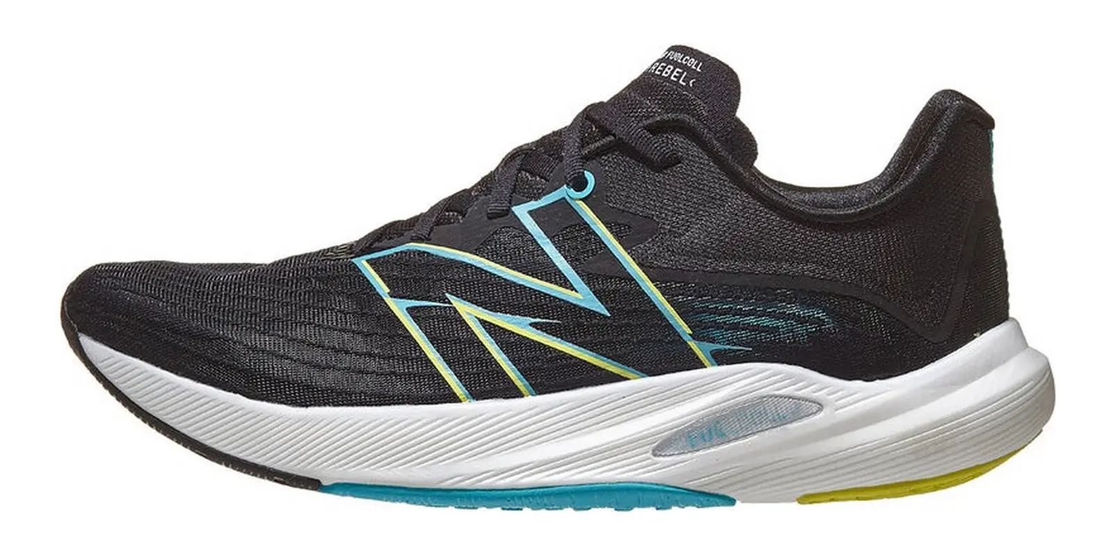 New Balance FuelCell Rebel v2 in Black / Sky